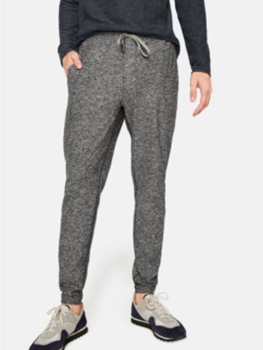 Outdoor Voices Heathered Gray Joggers